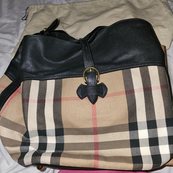 Pre-Owned Burberry Hobo - Picture 2 of 8